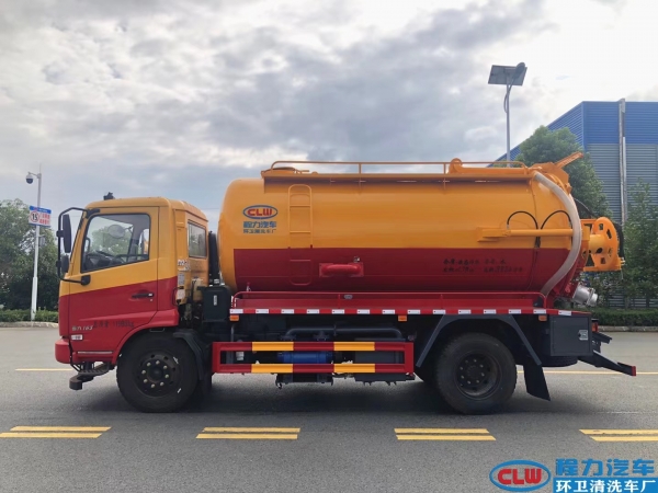 Dongfeng Hot sales 10000L Waste Suction Tank