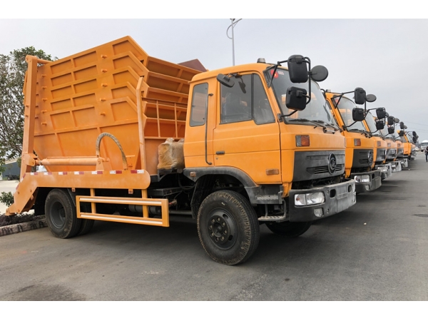 120units of swing arm garbage truck exported to Madagascar