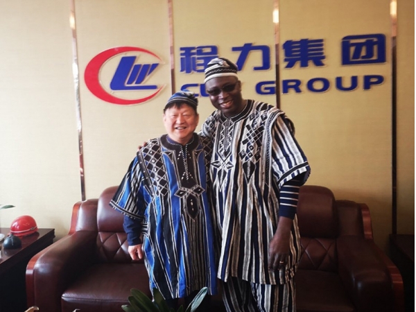 West African Togo government procurement official visits Chengli factory