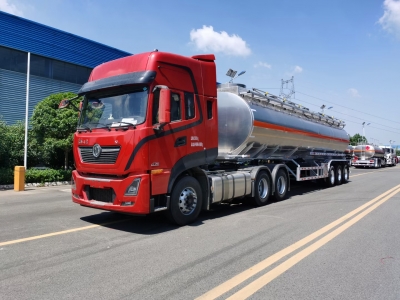 45000 Litres 5182 aluminum alloy fuel tanker trailer