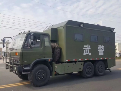 Dongfeng 6x6 fourgon mobile