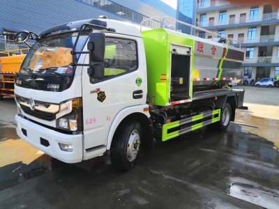 Dongfeng 7m3 cleanout and suction-type sewer scavenger truck