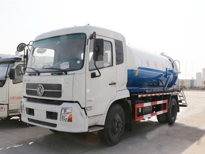 Dongfeng 4x2 10,000L suction sewer truck