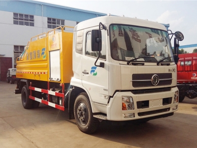 4x2 10CBM Sewer suction and clean truck