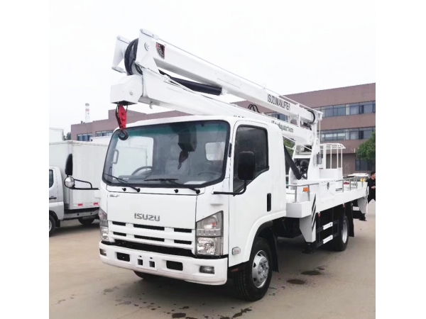 What are the wrong maintenance methods for aerial platform work vehicles?