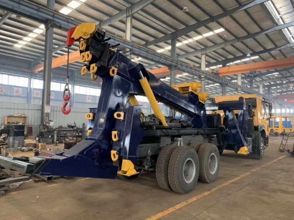 Towed type of road - block removal trucks customized for European & American Markets