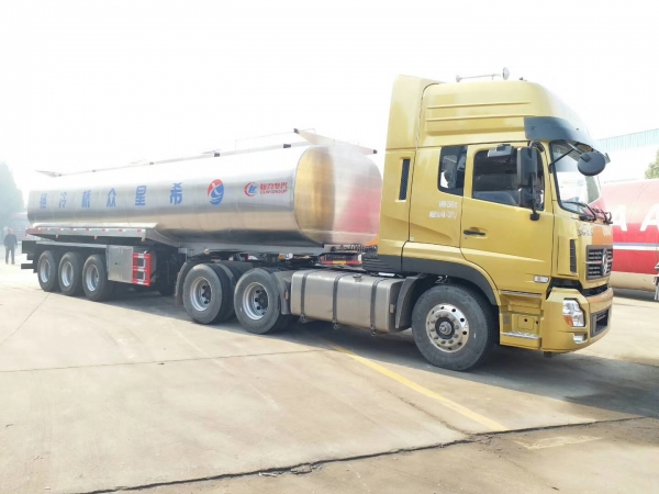 20m3 fresh milk and Molasses SS tank truck