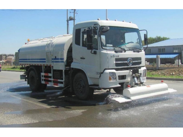 Composition of high-pressure cleaning truck