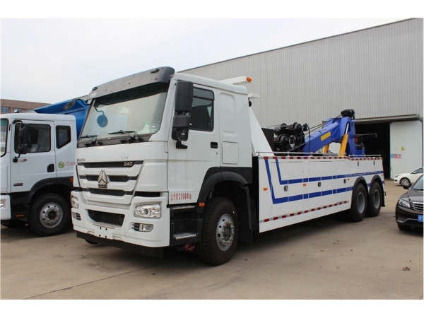 HOWO 6x4 20-30t heavy duty ratotor towing truck