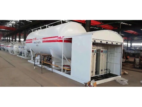 Basic introduction of LPG skid mount filling station