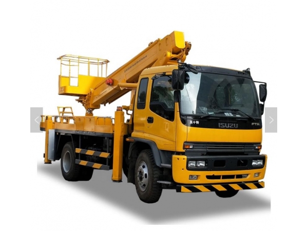 ISUZU 20m telescopic boom high altitude platform working truck