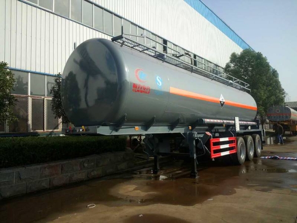 20 CBM LIQUID CAUSTIC SODA CHEMICAL TANKER TRAILER