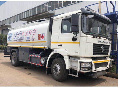 SHACMAN 13800L refuel rigid oil tank truck