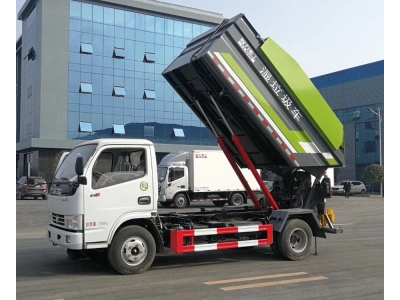 95Hp  5t wet garbage treatment truck 